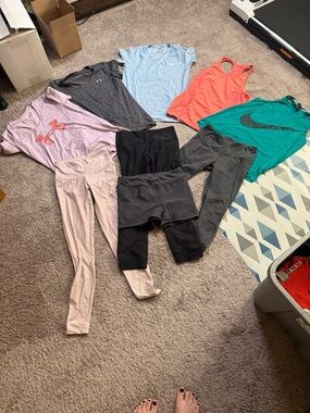 Mixed lot of size small/xs work out gear